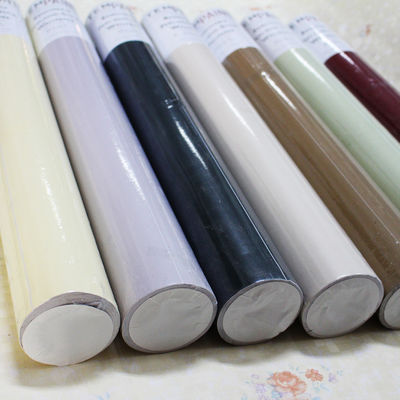 Różne kolory 122cm*50m samoprzylepny tapety PVC skórka i klejnot pokrywa ściana