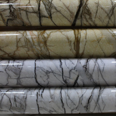 Glossy marmurowa folia PVC marmurowa folia Pvc do eleganckich mebli i pokryć ściennych